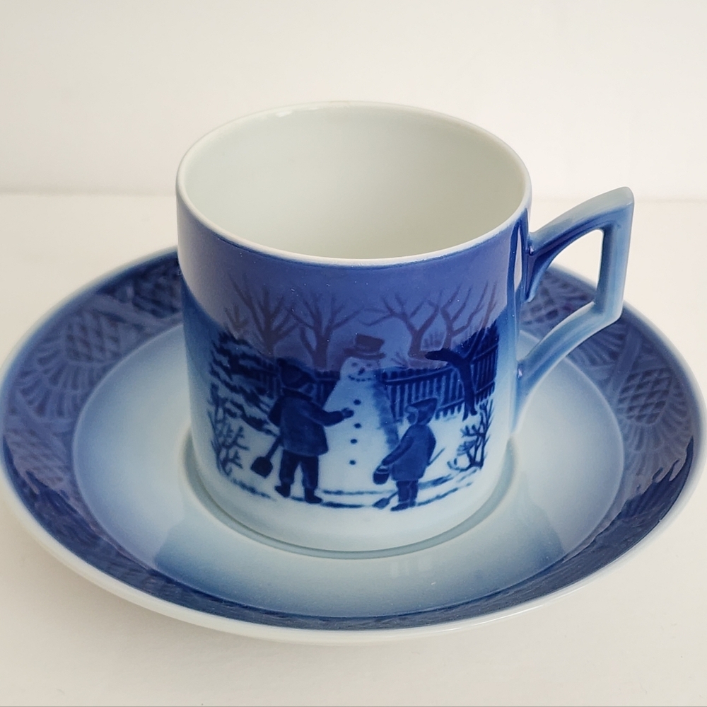 Royal Copenhagen 1985 Teacup and Saucer